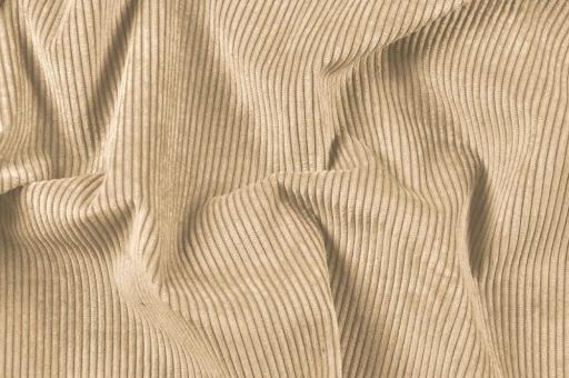 Möbel-Cordstoff deluxe - New Living - Beigegrau