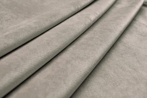 Möbelstoff deluxe - Mille Fleur - Uni Grau