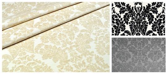 Chenille-Wende-Jacquard - Rokoko