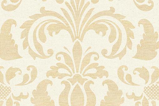 Chenille-Wende-Jacquard - Barock - Champagner - 2,0 Meter