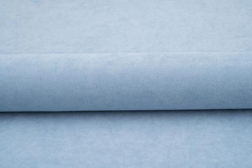 Möbelsamt - Uni - Hellblau  - 1,0 Meter