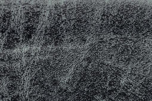 Möbelstoff - Vintage-Lederoptik - Dunkelgrau - 1,0 Meter