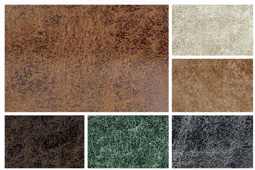 Möbelstoff - Vintage-Lederoptik