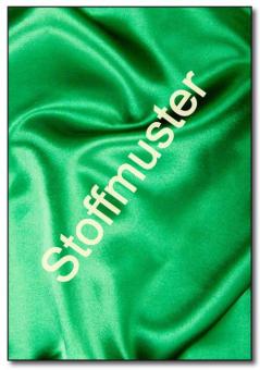 Stoffmuster: Satin Stoff - Grün