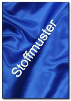 Stoffmuster: Satin Stoff - Royal
