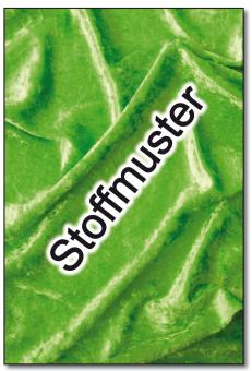 Stoffmuster: Pannesamt Stoff - Hellgrün