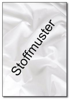 Stoffmuster: Edelbaumwolle mercerisiert - Weiß