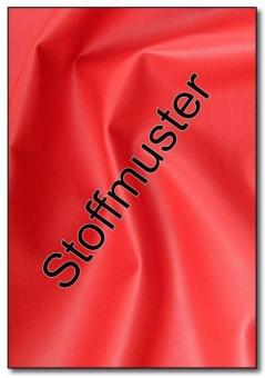 Stoffmuster: Kunstleder - Standard - Rot