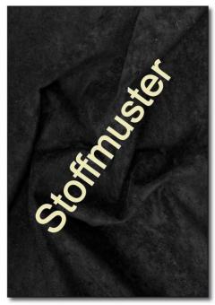 Stoffmuster: Wildleder Imitat - Standard - Schwarz