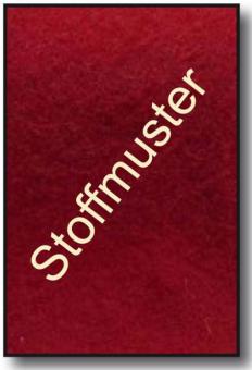 Stoffmuster: Wollfilz - 65 cm breit - 5/6 mm - Kirsch