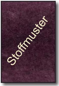 Stoffmuster: Wollfilz - 65 cm breit - 5/6 mm - Aubergine
