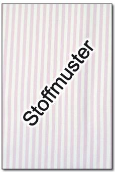 Stoffmuster: Dekostoff deluxe - Mon Ami - Streifen - 280 cm - Rosé