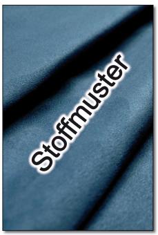 Stoffmuster: Möbelstoff deluxe - Woodstock - Uni Dunkelblau
