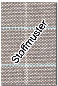 Stoffmuster: Outdoor-Stoff Spain Sun - Karo - Beige/Hellgrau