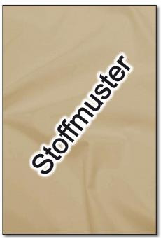 Stoffmuster: Outdoor-Segeltuch - wasserdicht - Creme