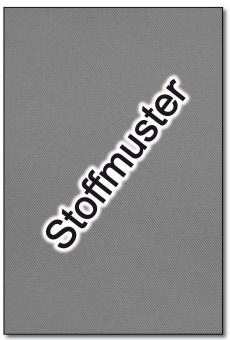 Stoffmuster: Abdeckplane mit Vliesunterseite - Grau