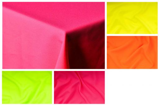 Tischdecken Stoff - Neonfarben
