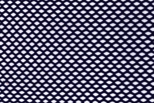 Netzstoff - Super-Elastik - Nachtblau