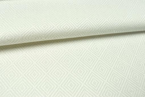 Outdoor-Jacquard Dralon® - Raute - Creme