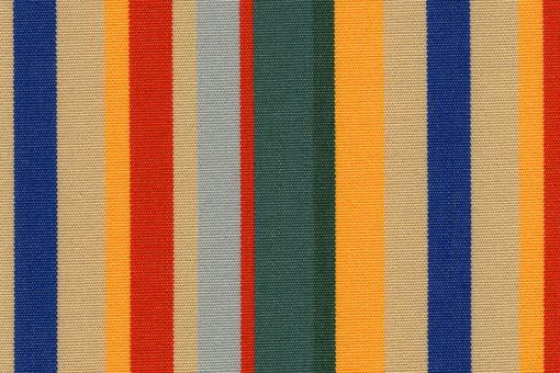 Liegestuhl-Stoff gesäumt - Streifen - 45 cm breit