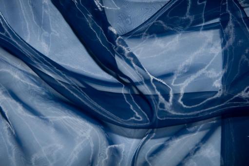 Organza Stoff Weihnachten - uni