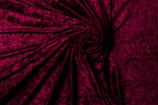 Pannesamt deluxe - Bordeaux - 2,0 Meter