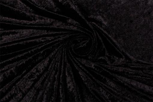 Pannesamt deluxe - Schwarz - 3,0 Meter