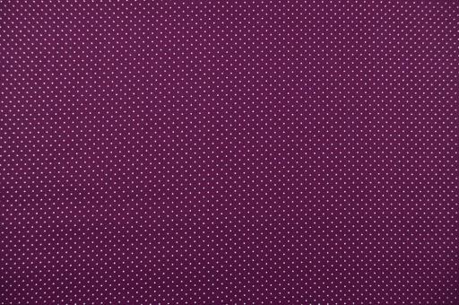 Patchwork-Stoff Léger - Small Dots - Lila/Weiß - 3,0 Meter