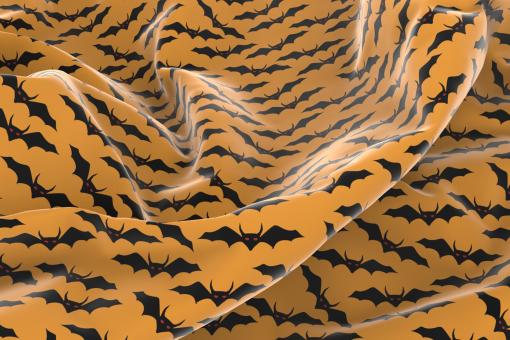 Satin - Halloween-Fledermaus