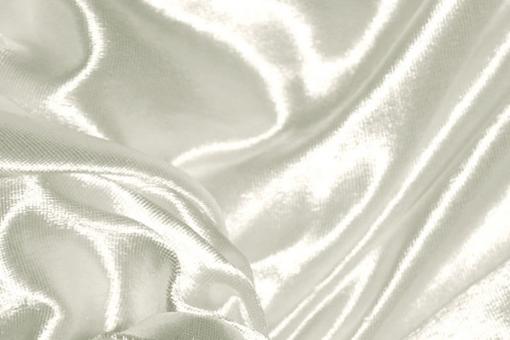 Samt Stoff - Creme - 1,0 Meter