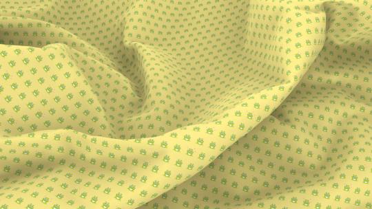 Baumwoll-Mundschutzstoff - Froschkönig