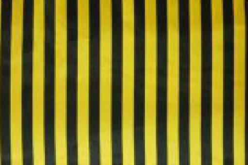 Satin Streifen - Schwarz/Gelb