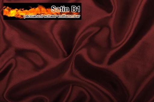 Satin - permanent schwer entflammbar B1