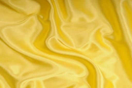 Satin Stoff - Gelb - 2,0 Meter