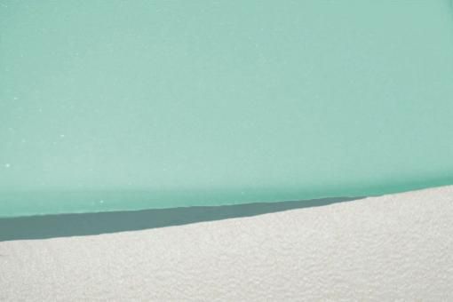 Schaumstoff-Platte weich - 206 x 130 cm - 3 cm stark - Mint