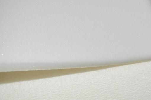 Schaumstoff-Platte Standard - 206 x 130 cm - 3 cm stark - Weiß