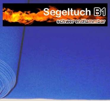 Segeltuch B1 310 cm - Farbe: Blue box