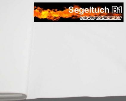Segeltuch B1 160 cm - Farbe: Weiß - 3,0 Meter