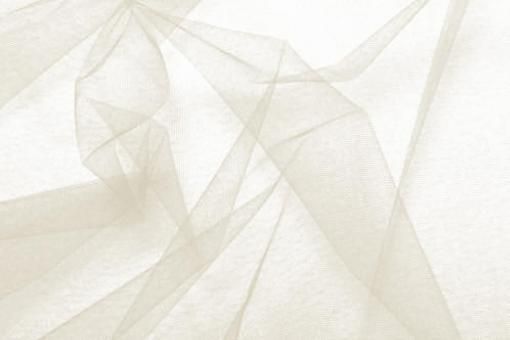 Feintüll - Champagner - 2,0 Meter