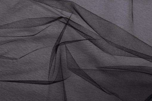 Softtüll - Schwarz - 130 cm