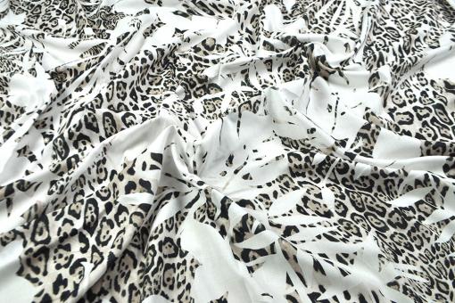 Blusenstoff Baumwolle - Tropic Leo