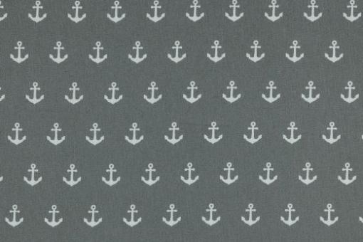 Baumwoll-Popeline - Anker
