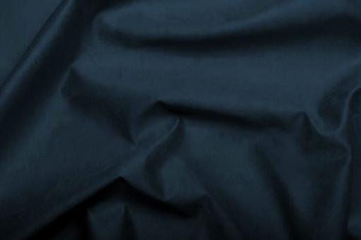 Möbel-Velours-Lederimitat - Nachtblau