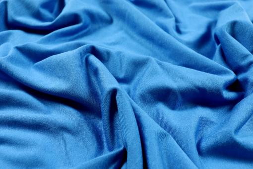Viskosejersey - Ocean Blue