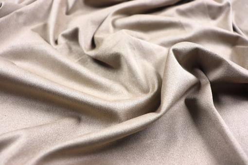 Veloursleder-Imitat Stretch - Sand