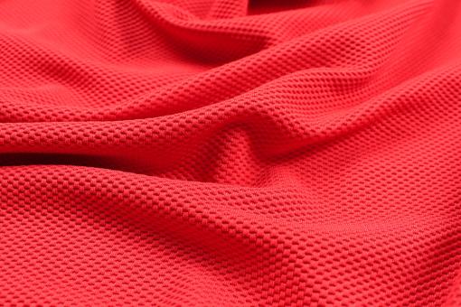 Piqué Stretch - Summer Red