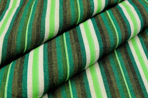 Dekostoff - Webstreifen - Sancho Pancho - Grün