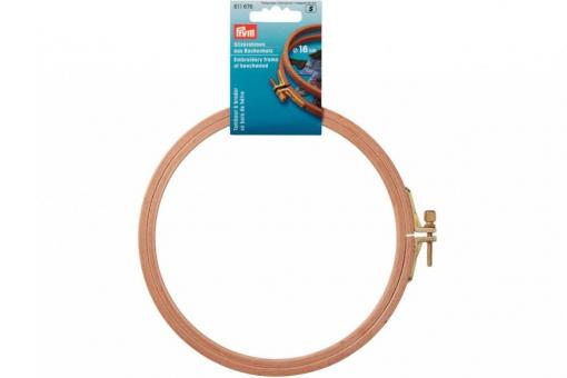 Stickrahmen Buchenholz mit Schraube Prym 8 mm x 15,5 cm