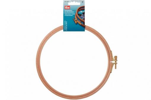 Stickrahmen Buchenholz mit Schraube Prym 8 mm x 18,5 cm