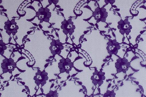 Spitze - Lila - 1,0 Meter